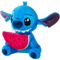 Disney , Stitch Med Vattenmelon Gosedjur (25Cm) - Blue - 25 CM