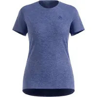 Odlo Women's T-Shirt Crew Neck S/S X-Alp Pw 115 Dazzling Blue Melange M