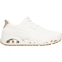 SKECHERS for woman. 190113 Slip-ins Uno Glide Step Glide On Air white slippers (41), Flat, Laces, Casual