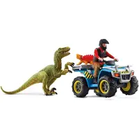 Schleich Dinosaurs 41466, Dinosaurs and volcano, Research station, 4 vuosi/vuosia, Monivärinen, Muovi