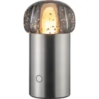 Blomus - Iris LED Valaisin 18 cm Silver Metal