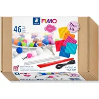 Staedtler Coffret Pâte Fimo Soft - - Basic XXL - 57 g - 26 kpl - Monivärinen