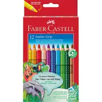 Faber-Castell FABER CASTELL Jumbo Grip -kynät 12 väriä