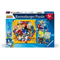 Ravensburger Palapelit Sonic Core 3x49