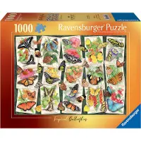 Ravensburger Tropical Butterfly 1000P - Multi/patterned - ONE SIZE