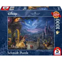 Schmidt Thomas Kinkade: Disney Beauty and the Beast - Dance in the Moonlight 1000p palapeli