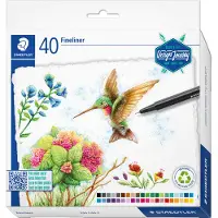 Staedtler – Triplus Fineliner – 40 pcs (334 C40-C)