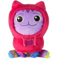 Gabby's Dollhouse Deluxe Plush Dj Catnip 25 Cm - Multi/patterned - ONE SIZE