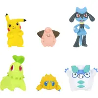 Pokémon Battle Figure 6 Pk - Multi/patterned - ONE SIZE