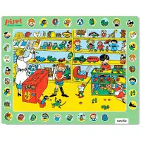 Barbo Toys Pippi Longstocking - Thingfinder - Frame Puzzle 24 Pieces