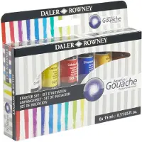 Daler Rowney DR Aquafine guassivärit 6x15ml