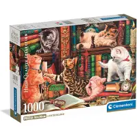 Clementoni Puzzle 1000 Pcs CB Curious Whiskers