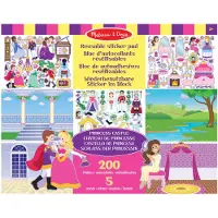 Melissa & Doug Reusable Sticker Pad Princess Castle