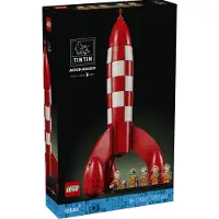 LEGO Måneraketten Fra Tintin 21367 - Red - ONE SIZE
