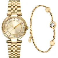 DKNY Analoginen kello 'Essential Glitz' kulta