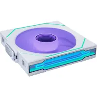 Lian Li UNI FAN SL-INF Wireless Reverse Blade, 140mm PWM-laitetuuletin, valkoinen