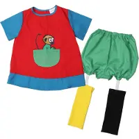 Peppi Pitkätossu Pippi Utklädningskläder 2-4 År - Multi/patterned - 92-104CL