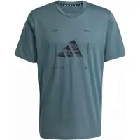 Adidas M Box Logo G T - Blue - M