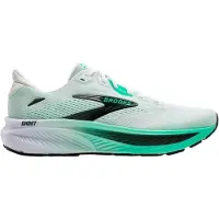 Brooks Ghost 18 Shoes White Green AW26, Size 44,5 - EUR