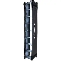 Nanlite Barndoor With Eggcrate For Pavotube Ii 15X valonmuokkain