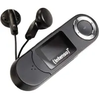 Intenso 3601470, MP3-soitin, 16 GB, LCD, USB 2.0, Musta, Mukana kuulokkeet