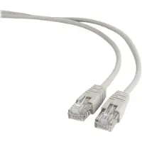 Gembird PP12-1M, 1 m, Cat5e, RJ-45, RJ-45, Beige