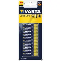 Varta – Longlife AAA Blister 30-pack (4103101630)