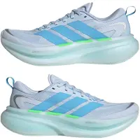 Adidas Juoksukengät 'Supernova Glide' taivaansininen / vaaleansininen / minttu / neonvihreä