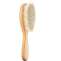 Reer Medium Baby Hair Brush Natrual Line - Beige - ONE SIZE