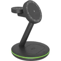 Icy Box – 3-in-1 Magnetische Ladestation Apple Watch/ IPhone/ AirPods (IB-SH102-CH)