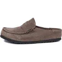 Birkenstock Pistokkaat 'Naples' mudanvärinen