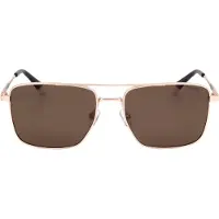 Polaroid Unisex aurinkolasit - PLD-4134-S-X-807-M9 - Musta - Aviator - Harmaa