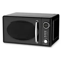 Champion Mikroaaltouuni Retro 20 litraa, 700W musta