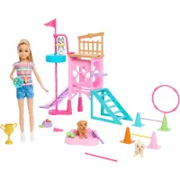 Barbie Stacie Apuun Pentujen Koulutuspuisto Nukke