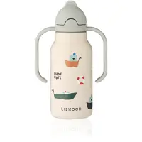 Liewood Kimmie Water Bottle 250 Ml - Cream - ONE SIZE