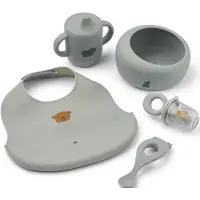 Liewood Mileah Baby Mealtime Set - Blue - ONE SIZE