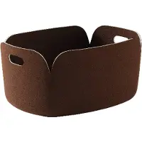 Muuto Restore säilytyskori Dark Brown