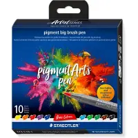 Staedtler pigment big brush pen Basic 10ST (373 C10-1)