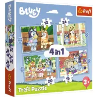 Trefl BLUEY palapelisetti 4 in 1