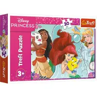 Trefl DISNEY PRINCESS Palapeli Prinsessat, 30 palaa