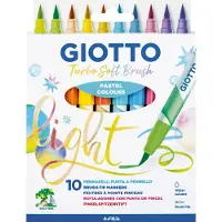 Adlibris Turbo Soft Brush Pastel Colours 10 pcs BL