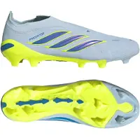Adidas Predator League Laceless Fg Ice Cold Precision - Crystal Sky/ray Blue/keltainen - Nurmi (Fg), koko 46