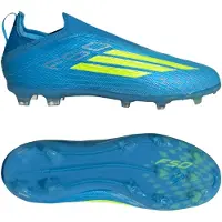 Adidas F50 Elite Laceless Fg Ice Cold Precision - Lucid Ray Blue/keltainen/light Utility Aqua Lapset - Nurmi (Fg), koko 35