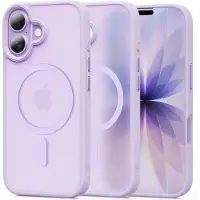Tech-Protect MagMat MagSafe -suojakotelo iPhone 17:lle – violetti