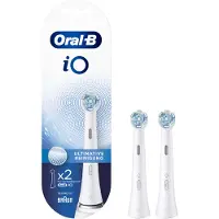 Oral-B iO -sarjan Ultimate Clean -hammasharjan päät - valkoinen - 2 kpl