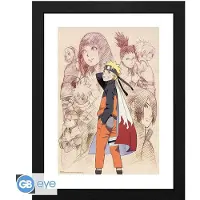 Naruto - & His Allies - Kehystetty taidejuliste