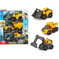 Dickie Toys Volvo Construction3-Pack - Multi/patterned - ONE SIZE