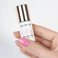 NEONAIL Ready In One 3in1 UV Gel Polish geelikynsilakka sisältää timanttipölyä sävy 10 One Pink Spark 7.2 ml