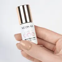 NEONAIL Ready In One 3in1 UV Gel Polish geelikynsilakka sisältää timanttipölyä sävy 05 One Sand Taupe 7.2 ml