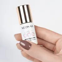 NEONAIL Ready In One 3in1 UV Gel Polish geelikynsilakka sisältää timanttipölyä sävy 07 One Mocha Brown 7.2 ml